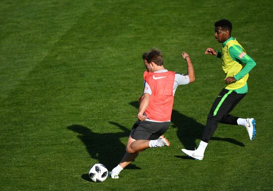 Russia World Cup Saudi Arabia Training
