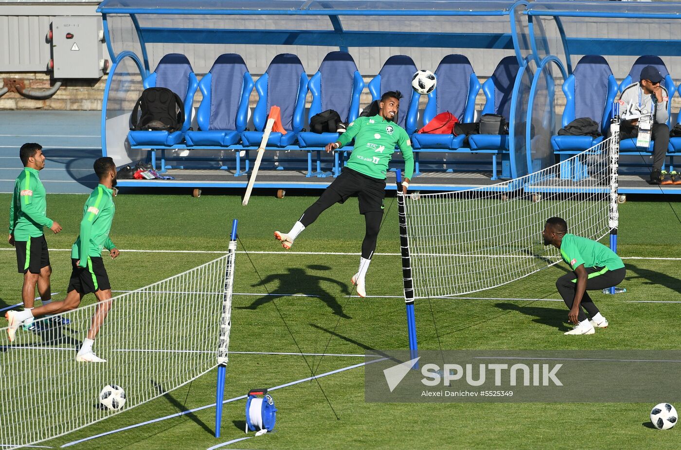 Russia World Cup Saudi Arabia Training