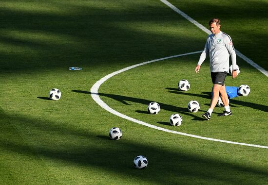 Russia World Cup Saudi Arabia Training