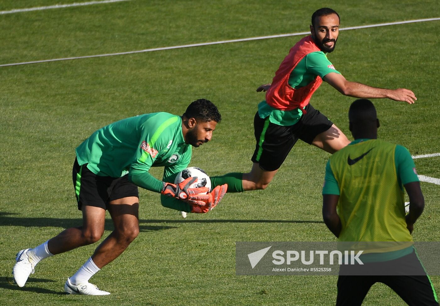 Russia World Cup Saudi Arabia Training