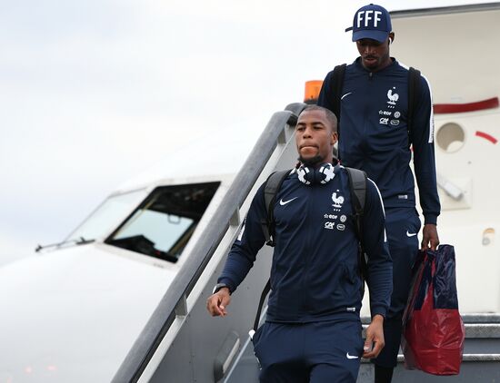 Russia World Cup France Arrival