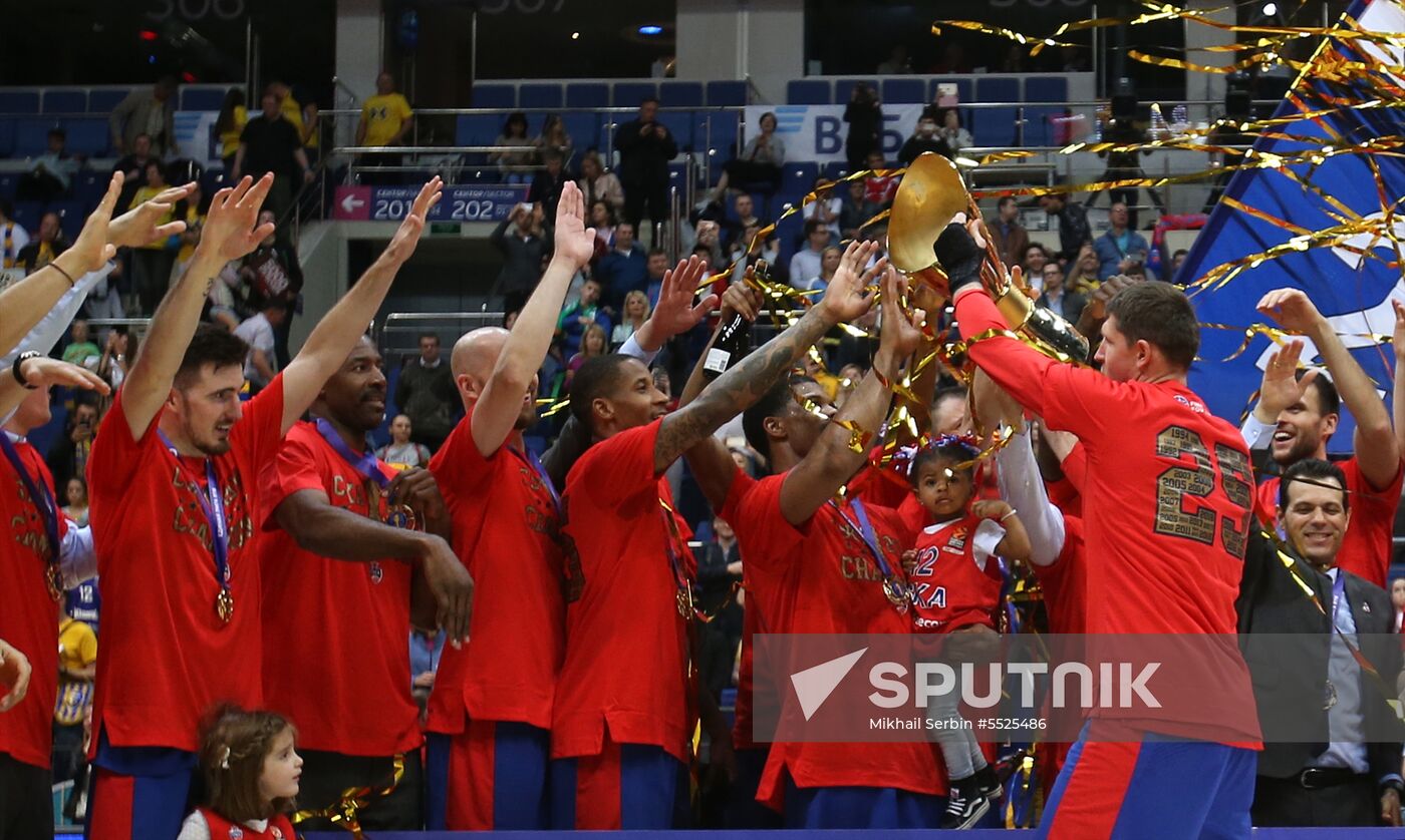 Basketball. VTB United League. Final. CSKA vs. Khimki