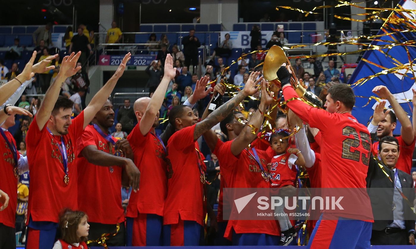 Basketball. VTB United League. Final. CSKA vs. Khimki