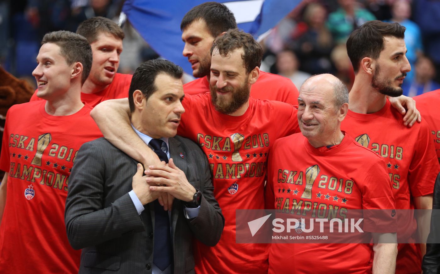 Basketball. VTB United League. Final. CSKA vs. Khimki