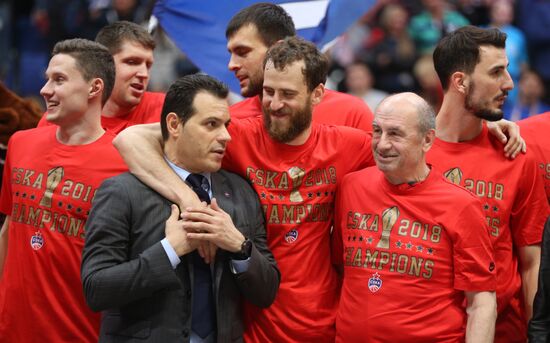Basketball. VTB United League. Final. CSKA vs. Khimki