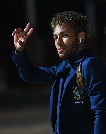 Russia World Cup Brazil Arrival