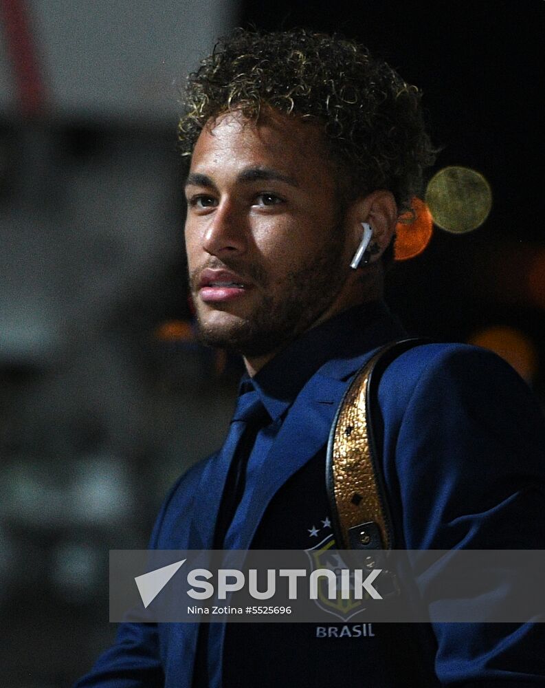 Russia World Cup Brazil Arrival