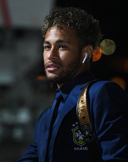 Russia World Cup Brazil Arrival