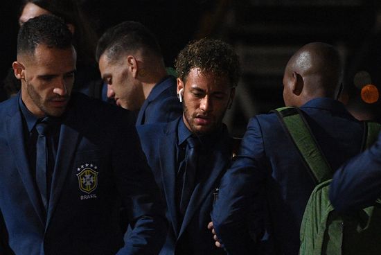Russia World Cup Brazil Arrival