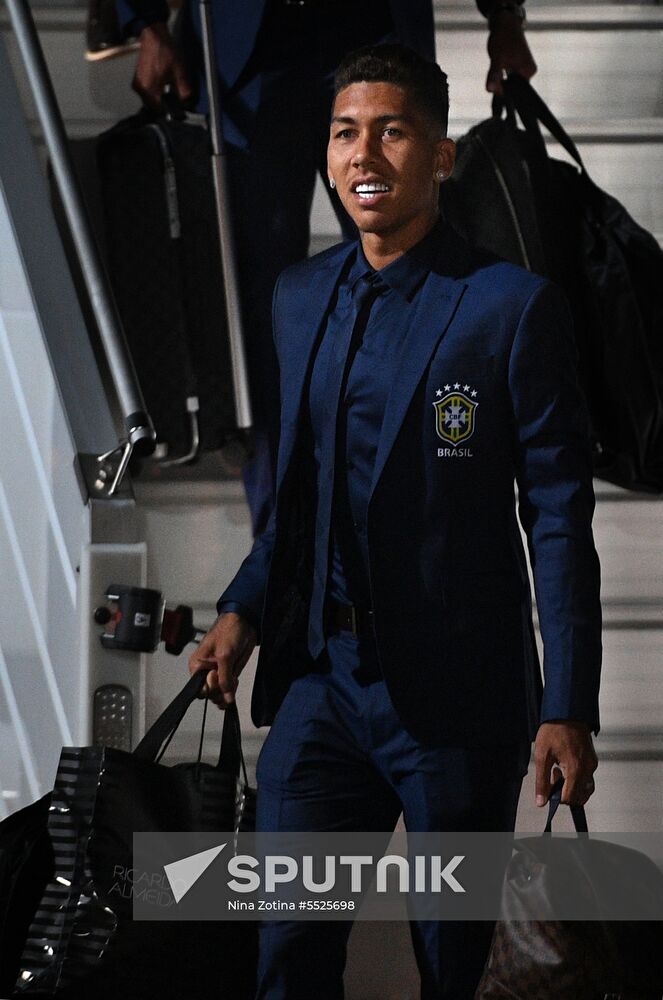 Russia World Cup Brazil Arrival