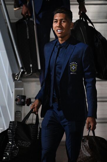 Russia World Cup Brazil Arrival