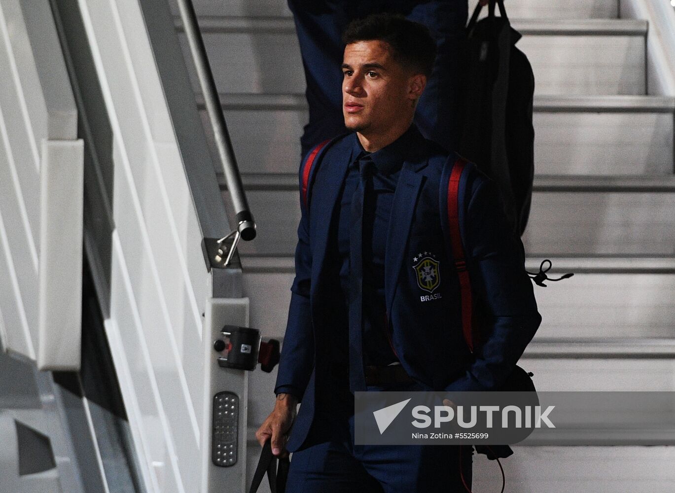 Russia World Cup Brazil Arrival