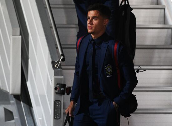 Russia World Cup Brazil Arrival
