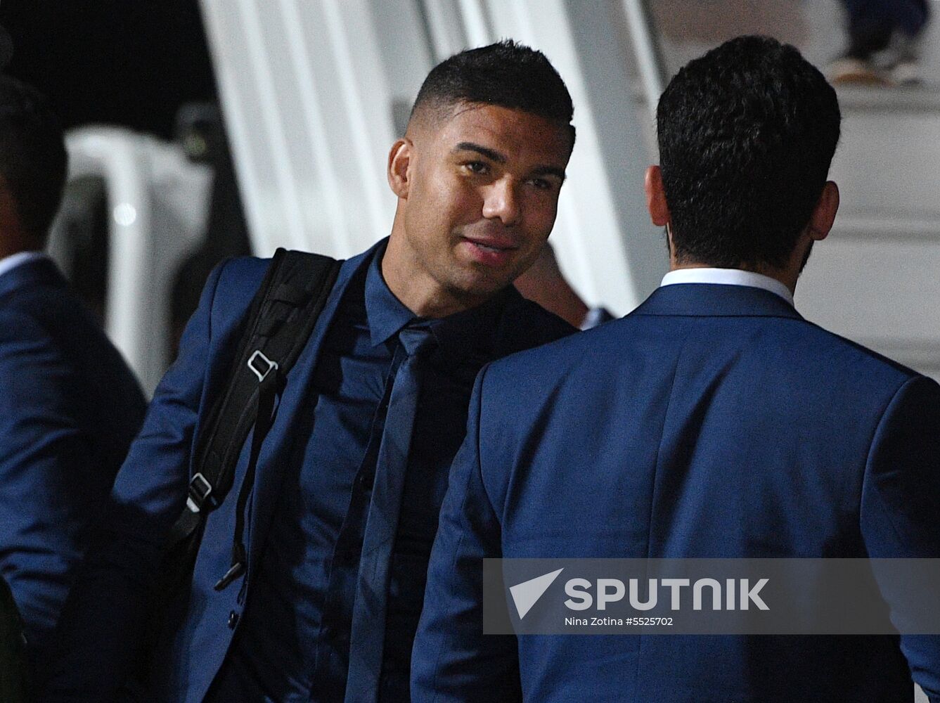 Russia World Cup Brazil Arrival