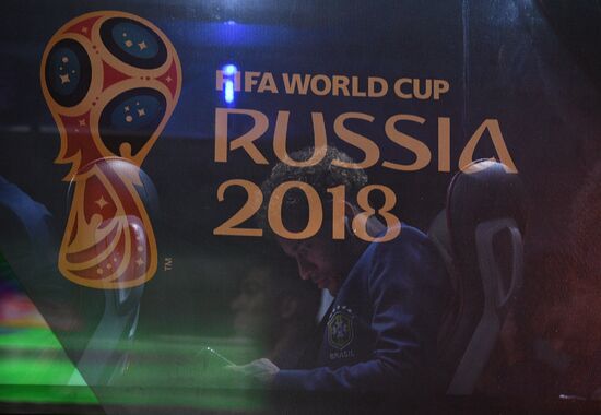 Russia World Cup Brazil Arrival