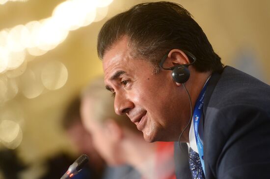 Events at World Cup City Press Center in Moscow