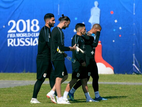 Russia World Cup Uruguay Training
