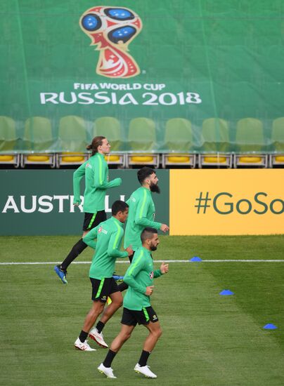 Russia World Cup Australia Training