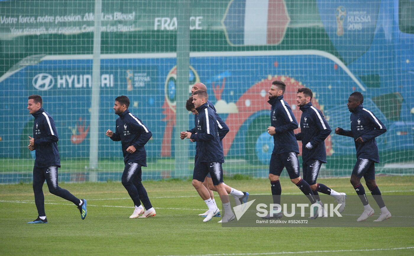 Russia World Cup France Training