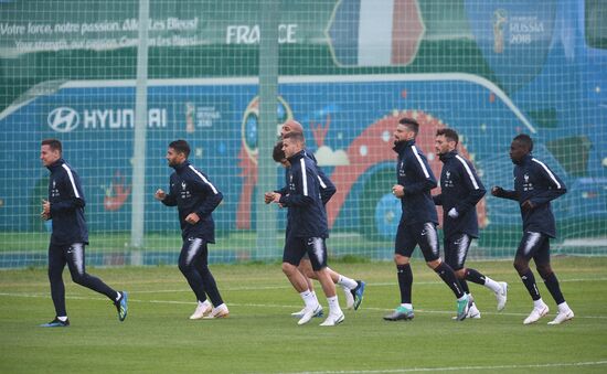 Russia World Cup France Training