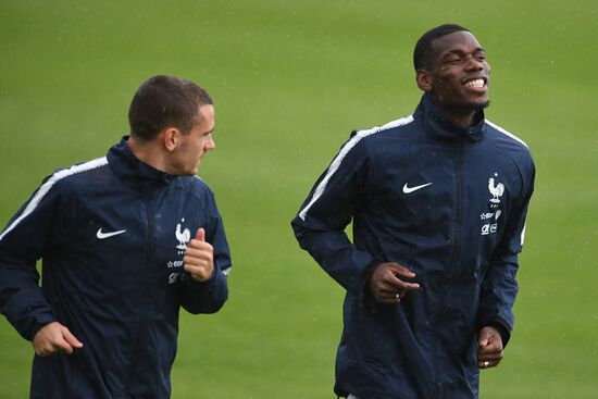 Russia World Cup Uruguay Training