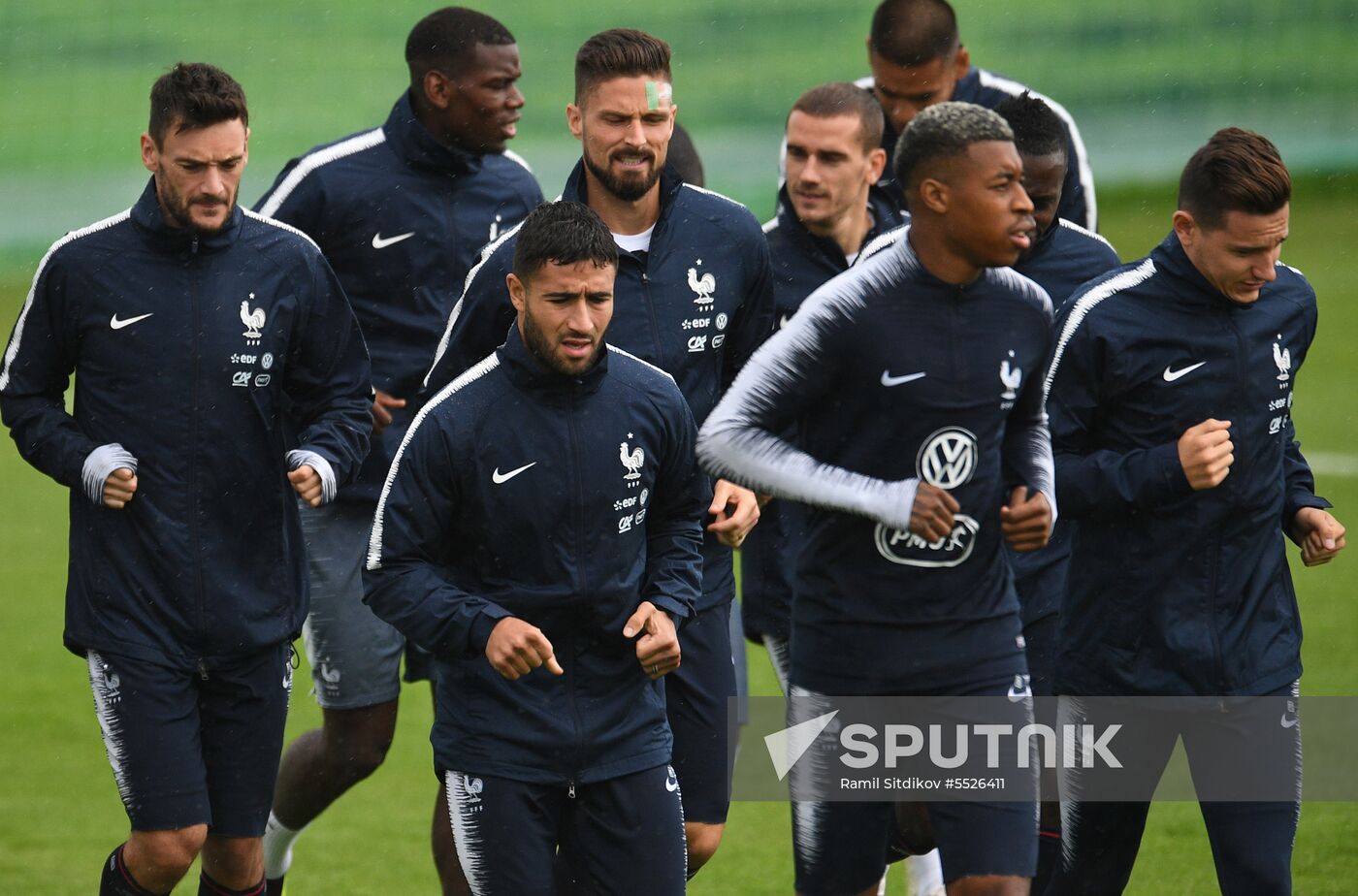 Russia World Cup France Training