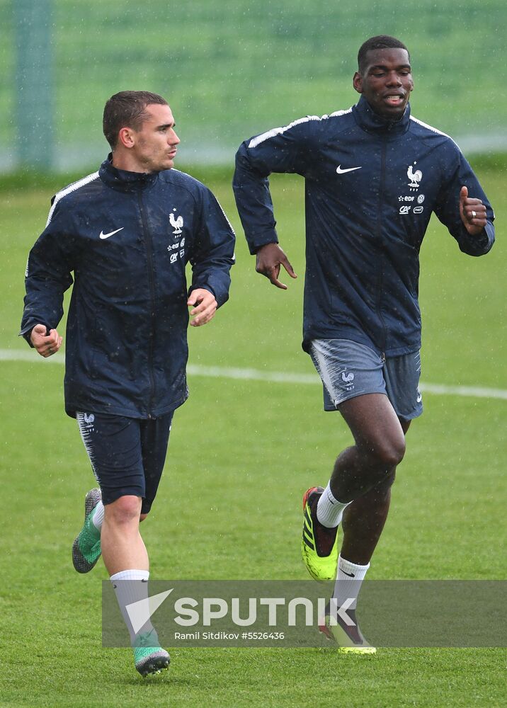 Russia World Cup France Training