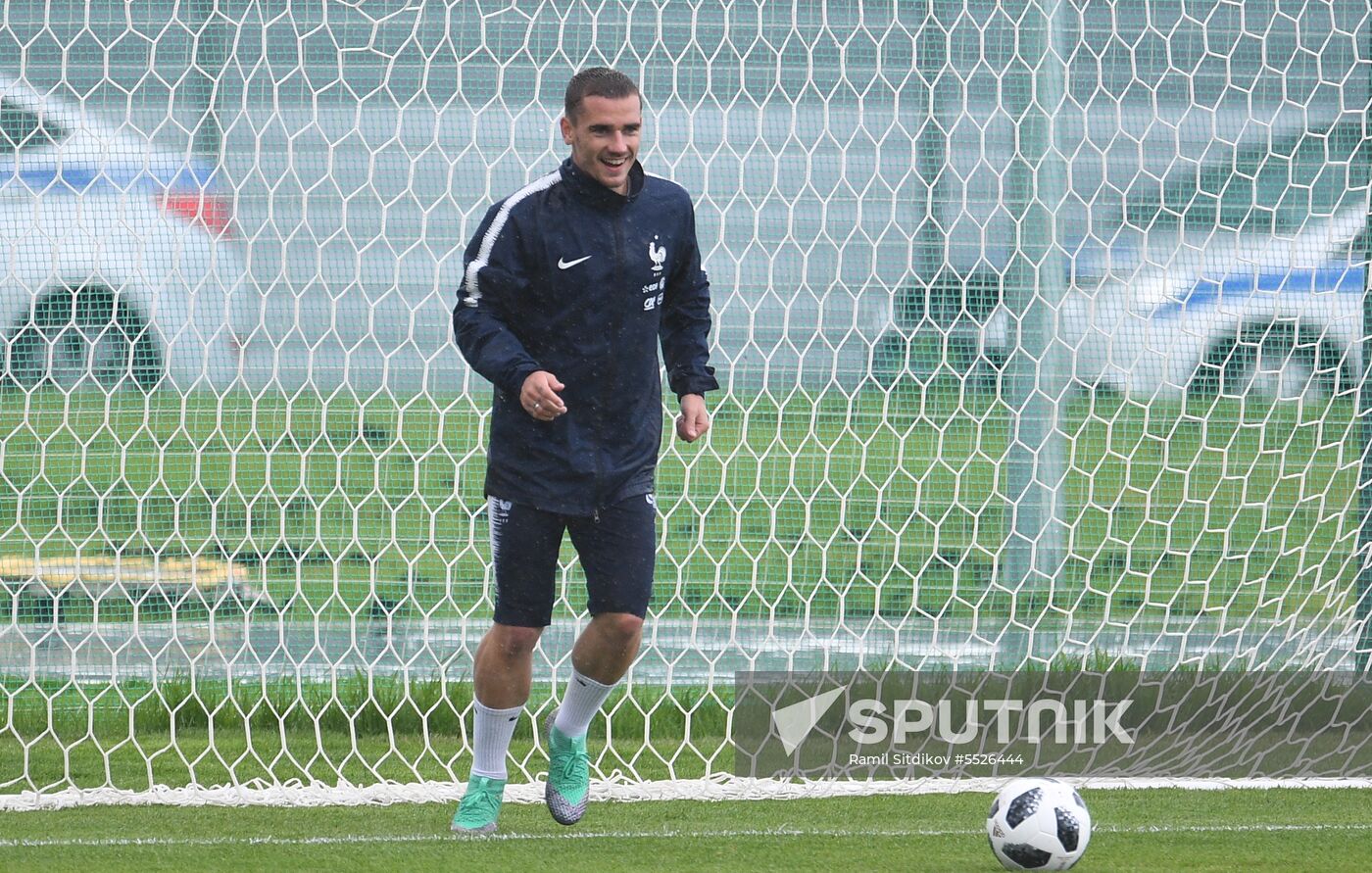 Russia World Cup France Training