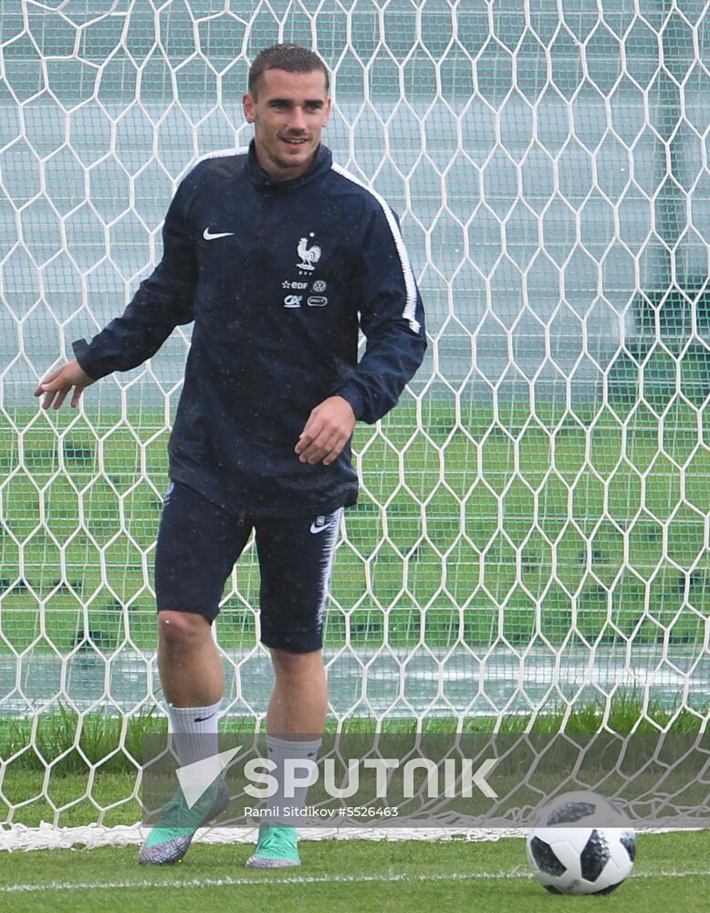 Russia World Cup France Training