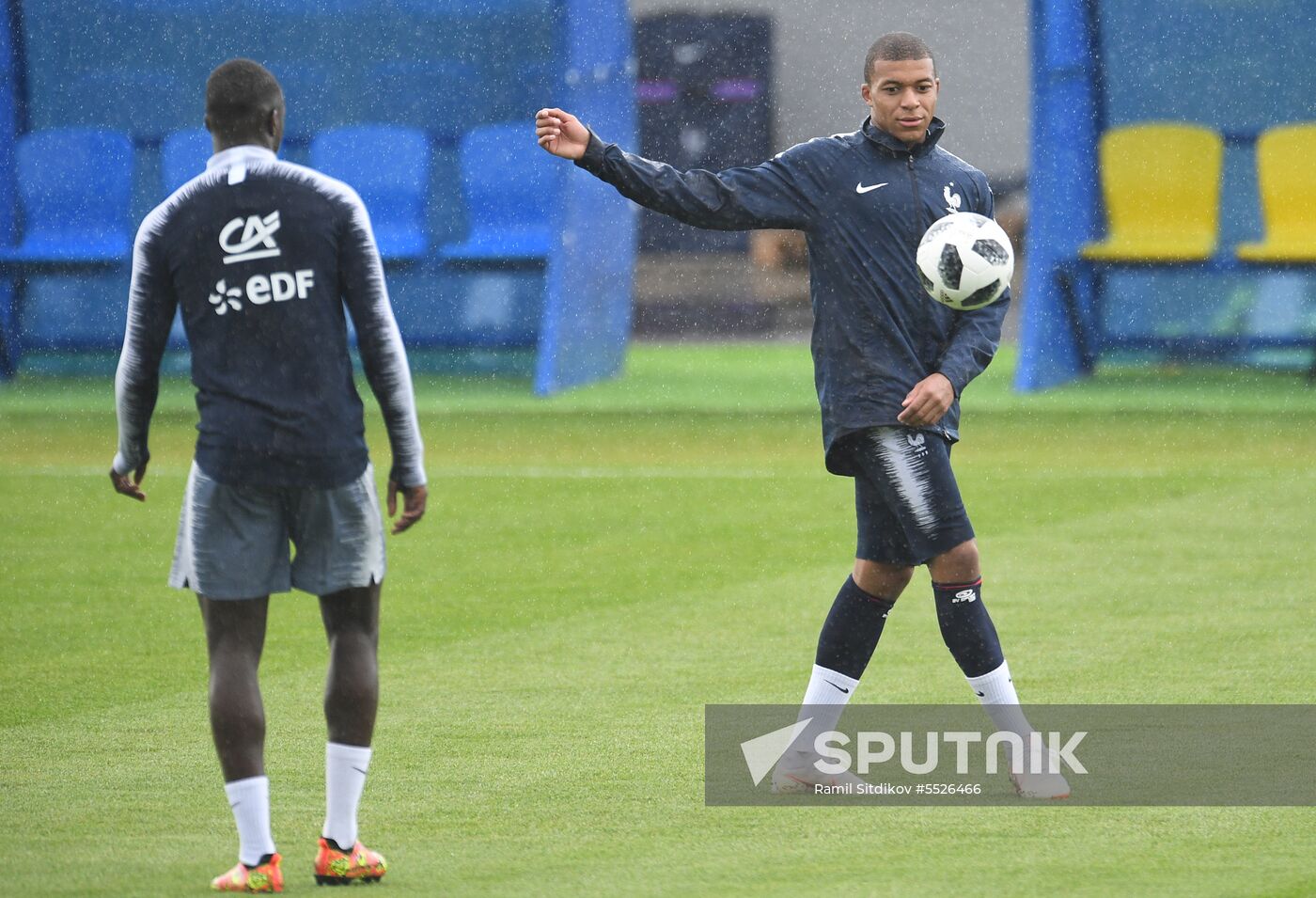 Russia World Cup France Training