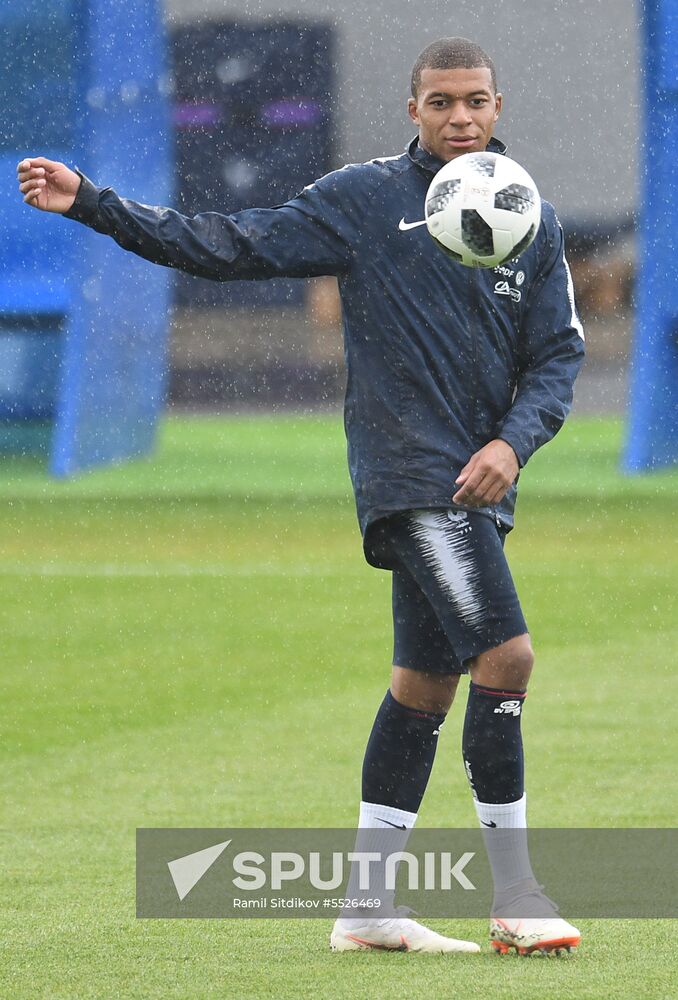 Russia World Cup France Training