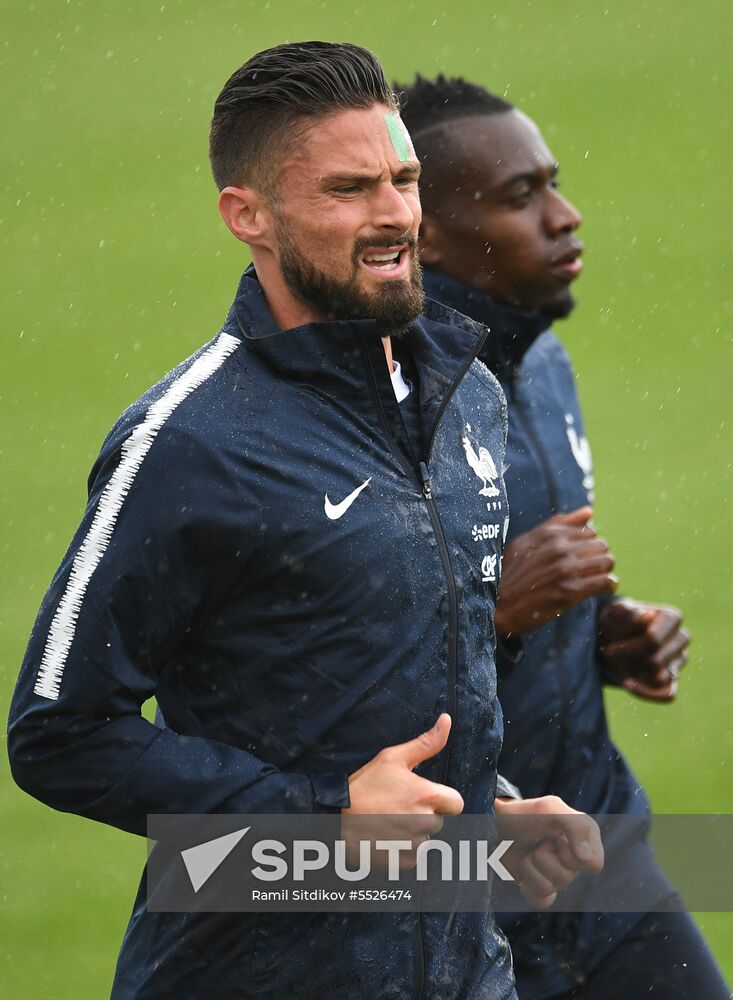 Russia World Cup France Training