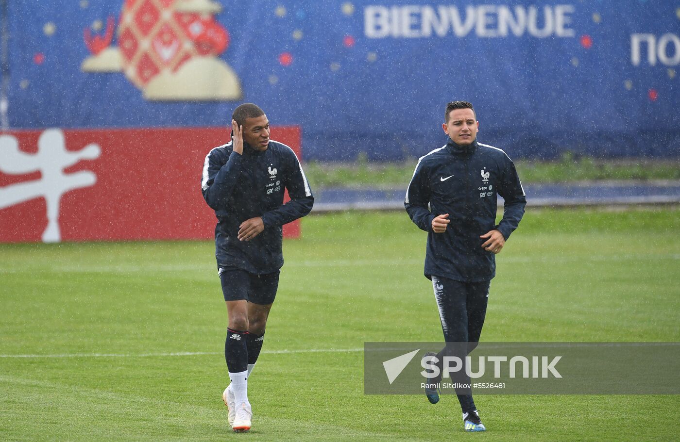 Russia World Cup France Training