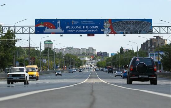 Russia World Cup Preparations Volgograd