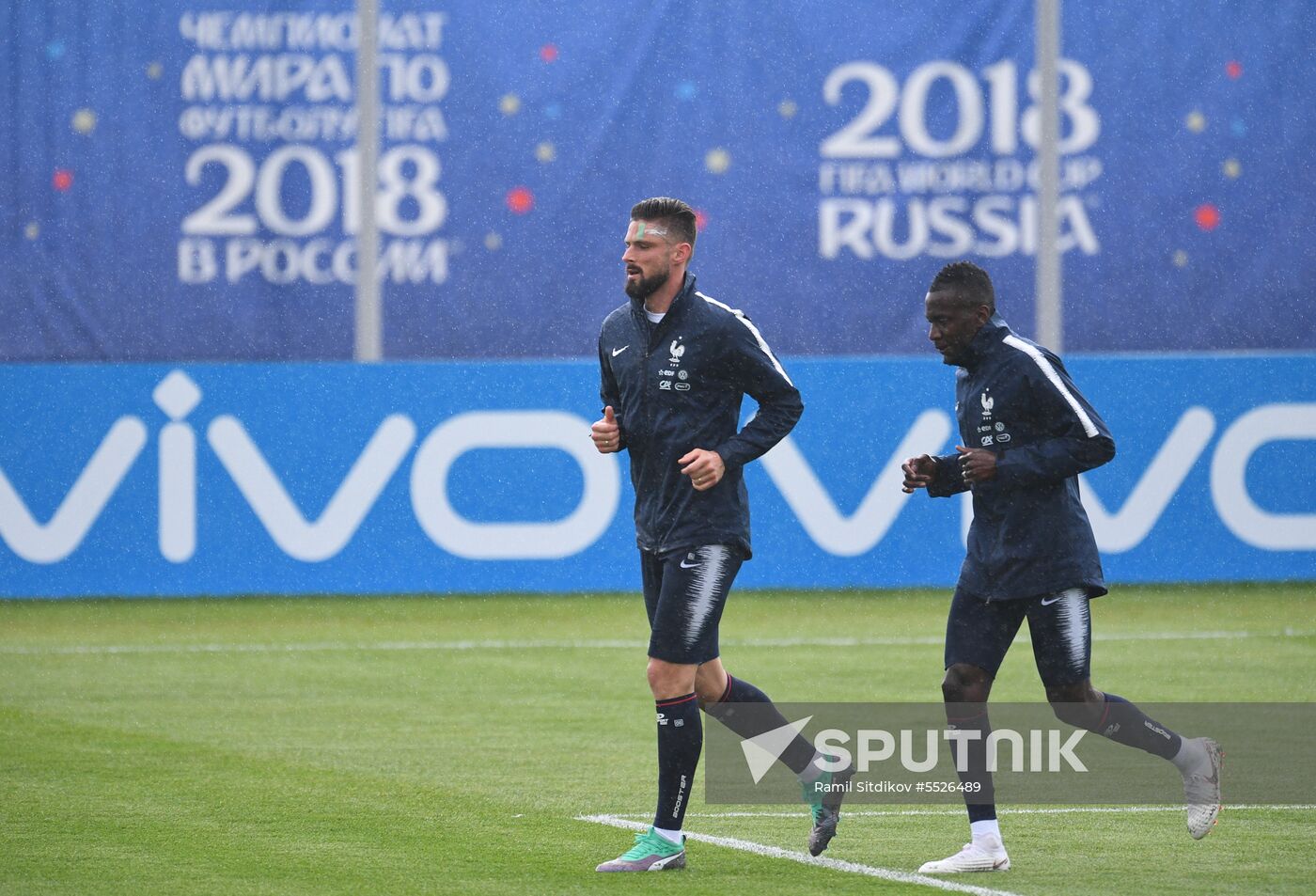 Russia World Cup France Training