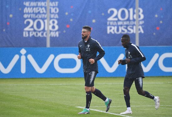 Russia World Cup France Training