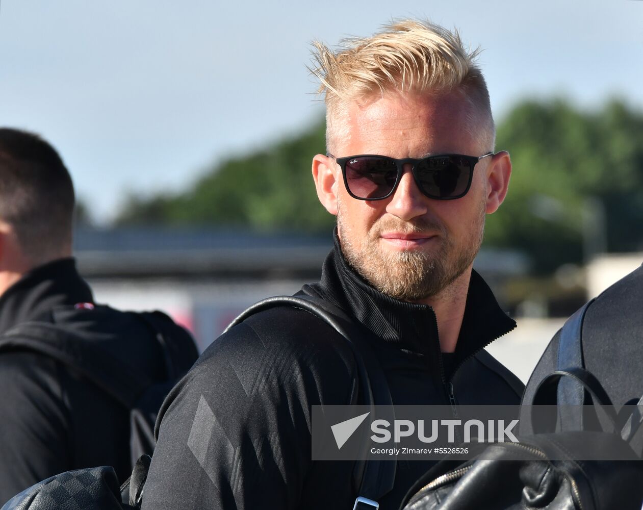 Russia World Cup Denmark Arrival