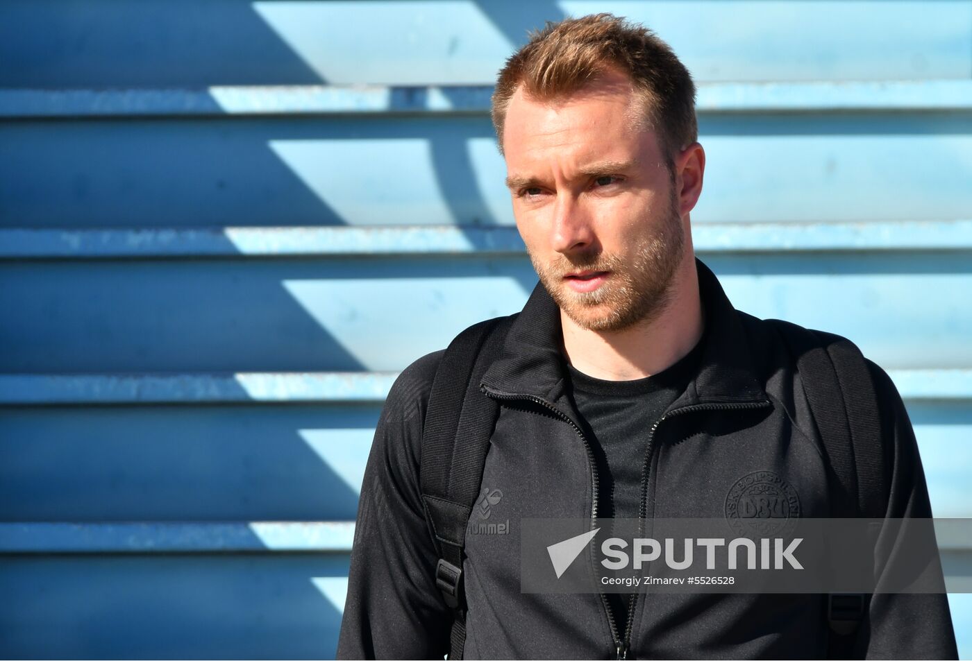 Russia World Cup Denmark Arrival