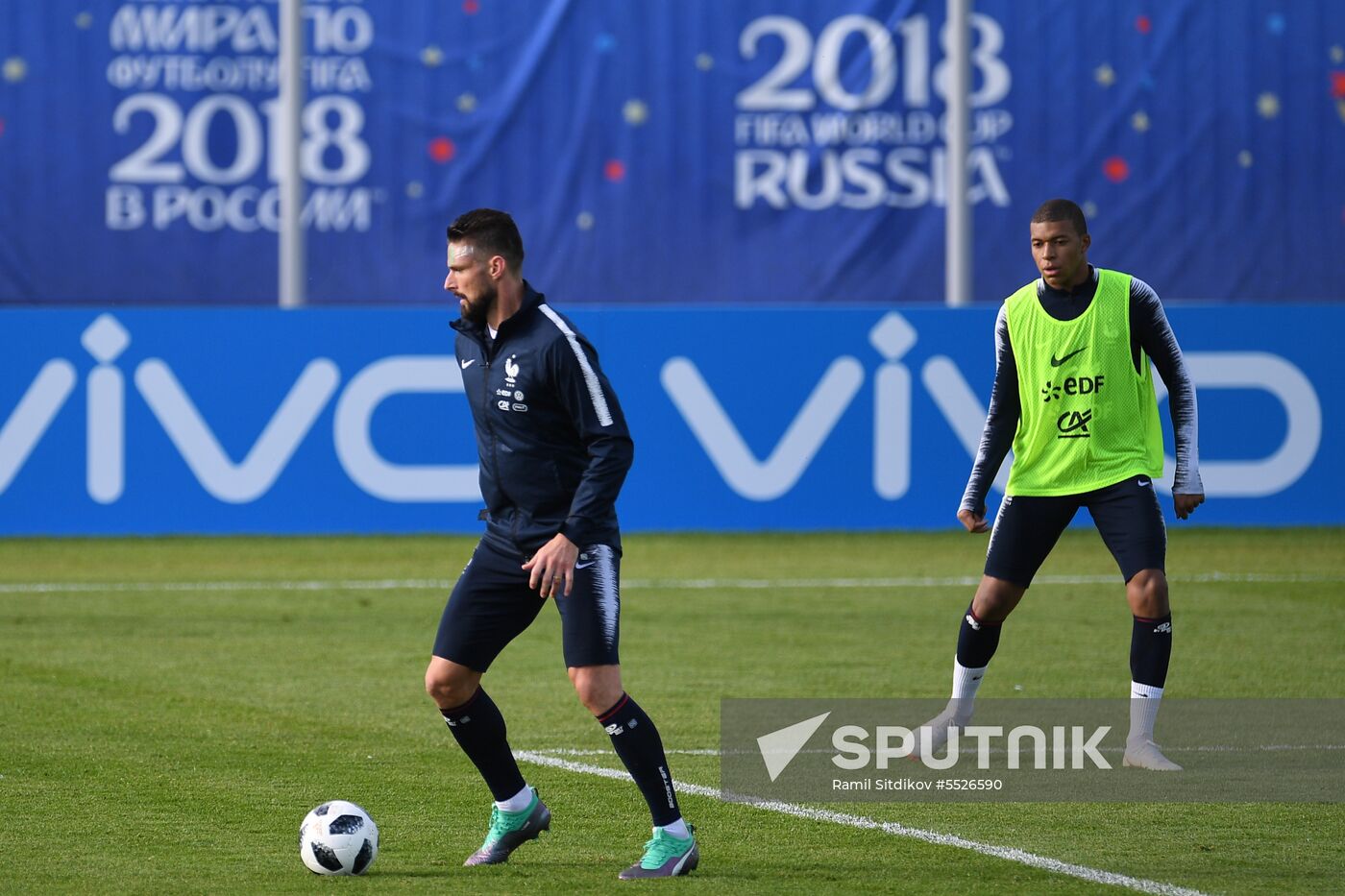 Russia World Cup France Training