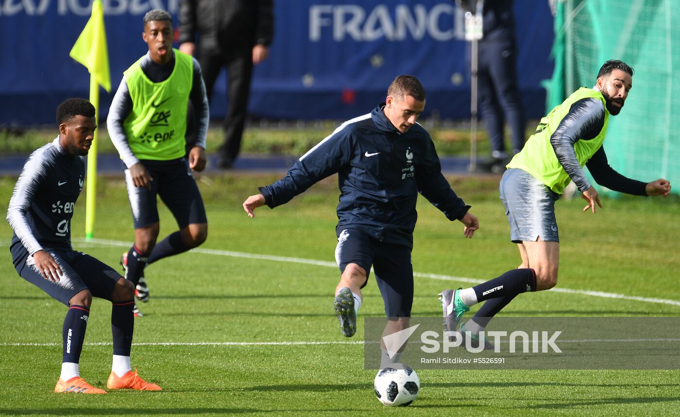 Russia World Cup France Training