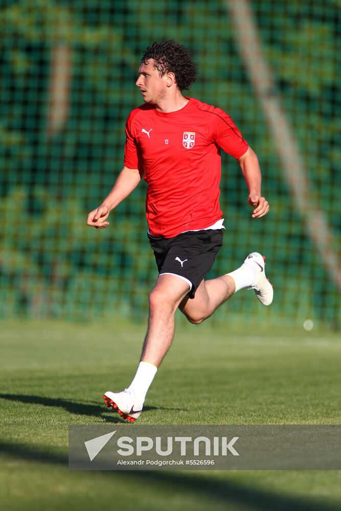 Russia World Cup Serbia Training