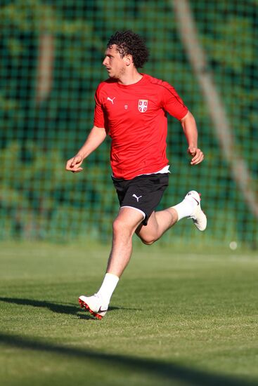 Russia World Cup Serbia Training