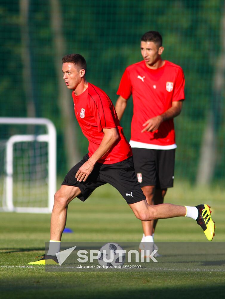 Russia World Cup Serbia Training