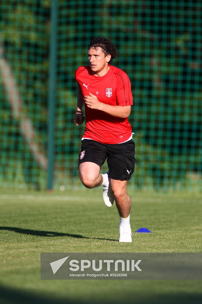 Russia World Cup Serbia Training