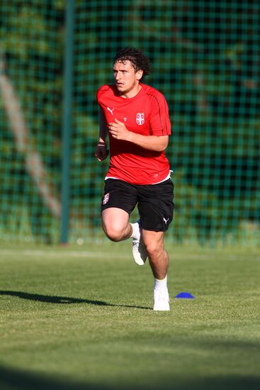 Russia World Cup Serbia Training