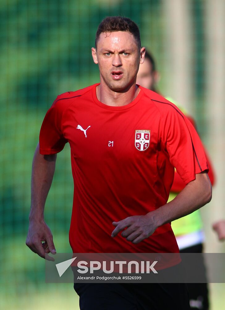 Russia World Cup Serbia Training
