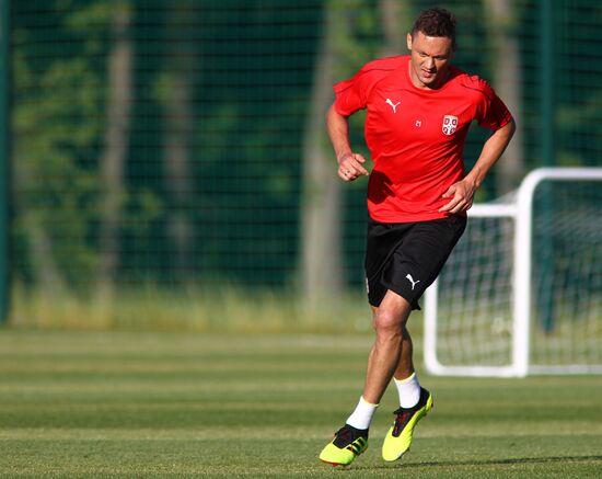 Russia World Cup Serbia Training
