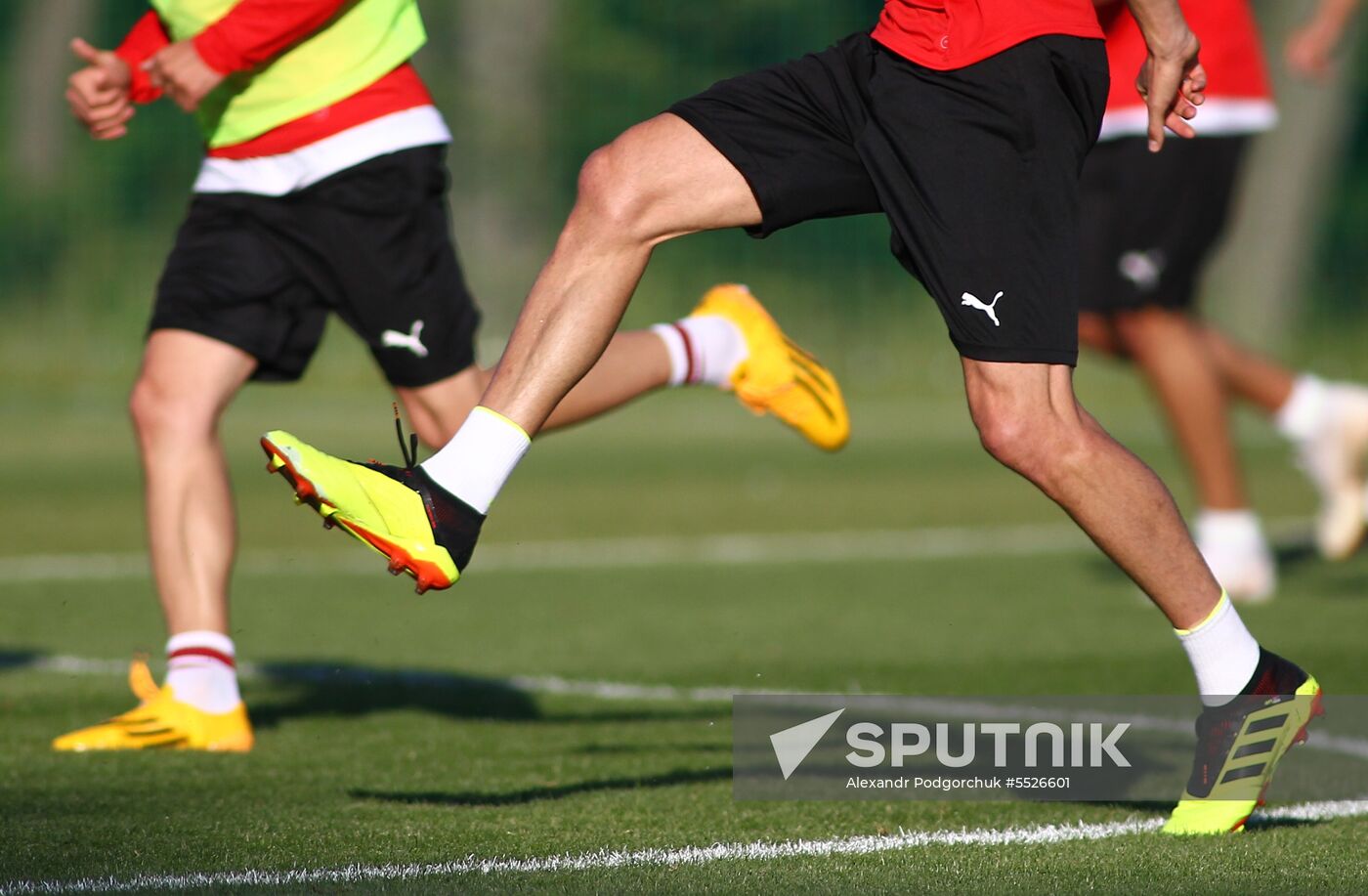 Russia World Cup Serbia Training