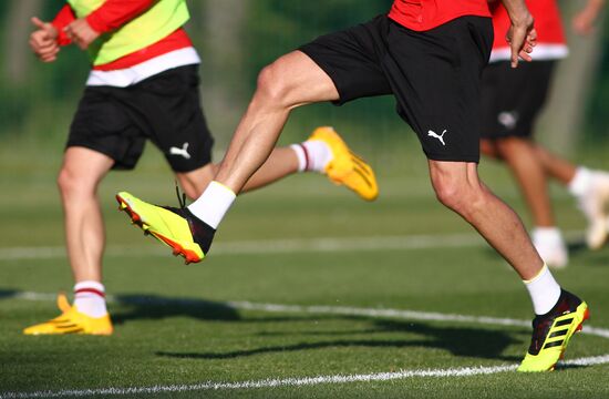 Russia World Cup Serbia Training