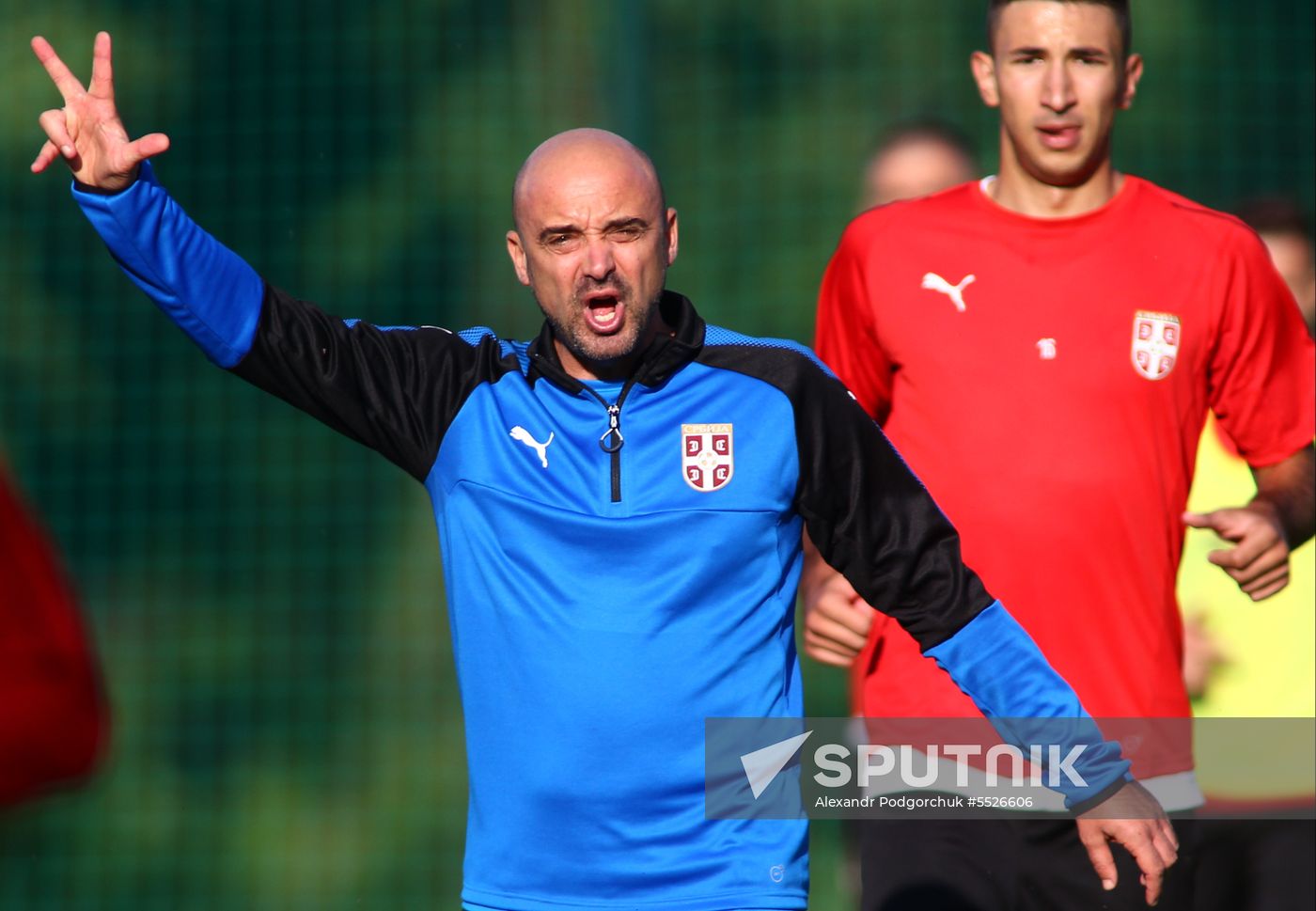 Russia World Cup Serbia Training